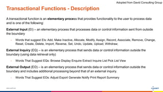 Overview of Function Points Analysis | PPTX