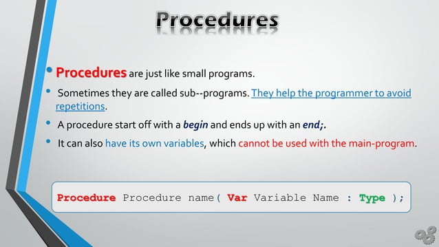 Function procedure c6 c7 | PPT