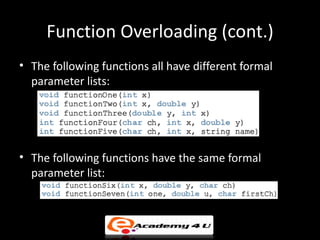 Functions | PPT