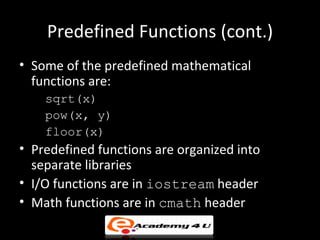 Functions | PPT