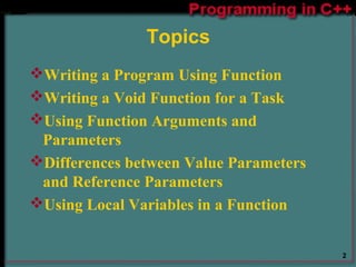 Functions | PPT | Web Development | Internet