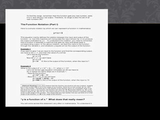 basic concepts of Functions | PPT