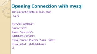 PHP FUNCTIONS | PPTX