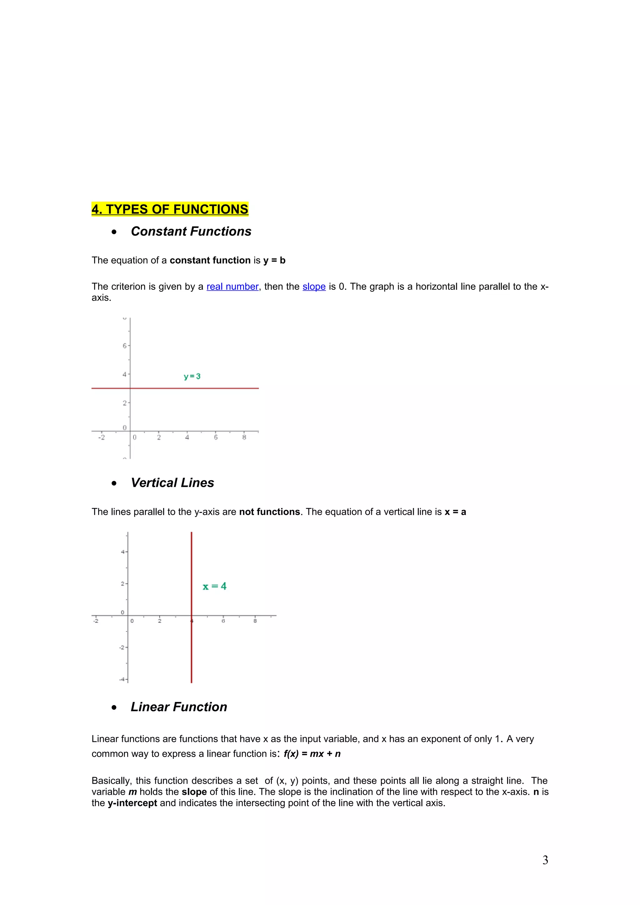 Functions | DOC | Geography | Science