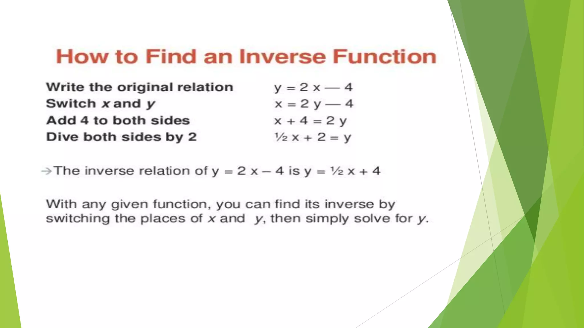 Functions