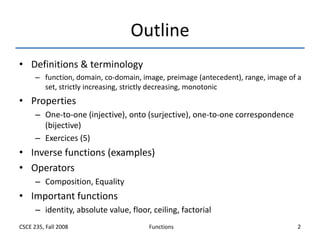 Functions | PPT
