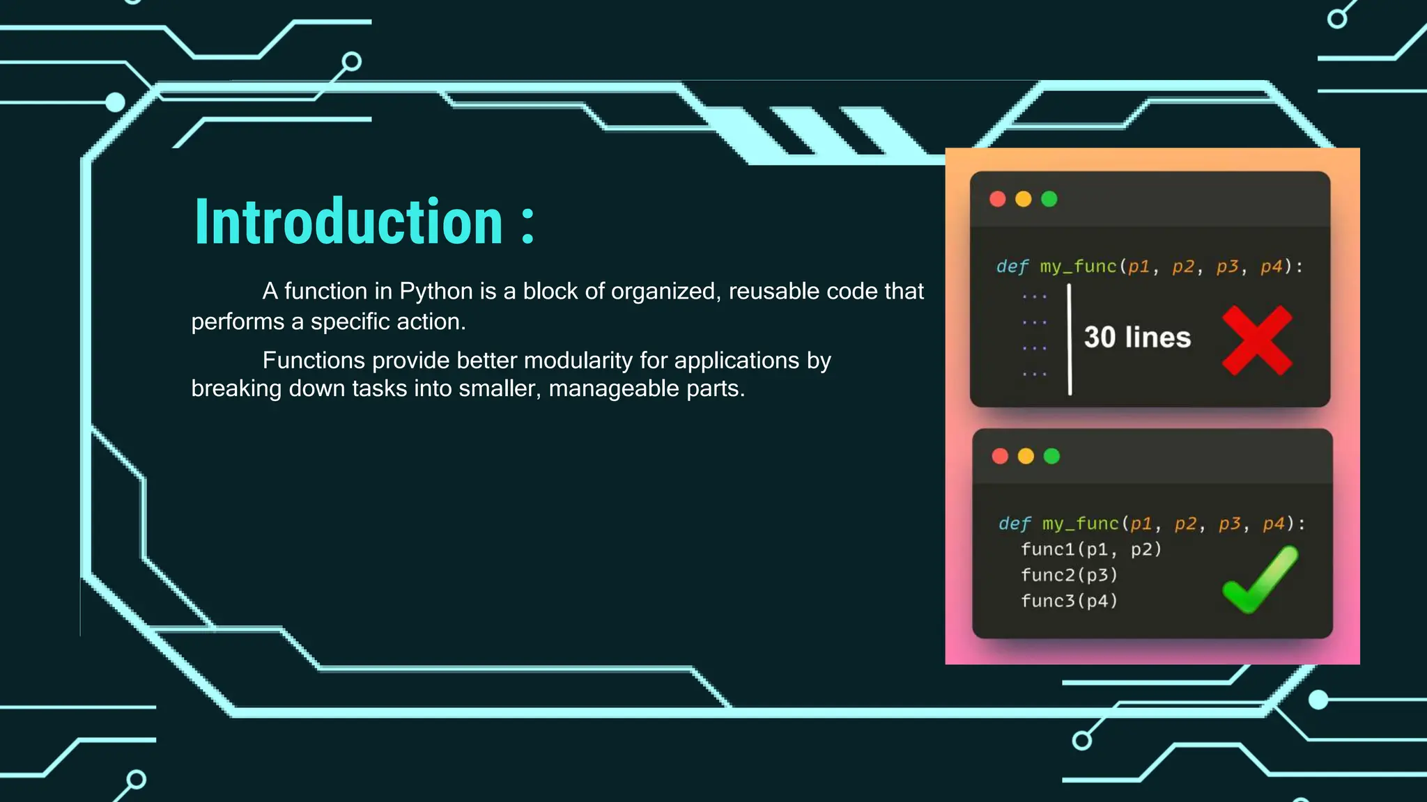Functions in python What are functions. Types of functions.pptx