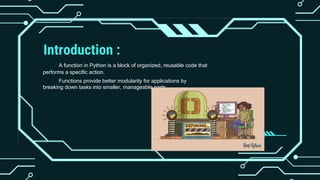 Functions in python What are functions. Types of functions.pptx