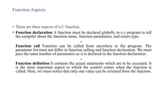Functions IN CPROGRAMMING OF ENGINEERING.pptx | Free Download