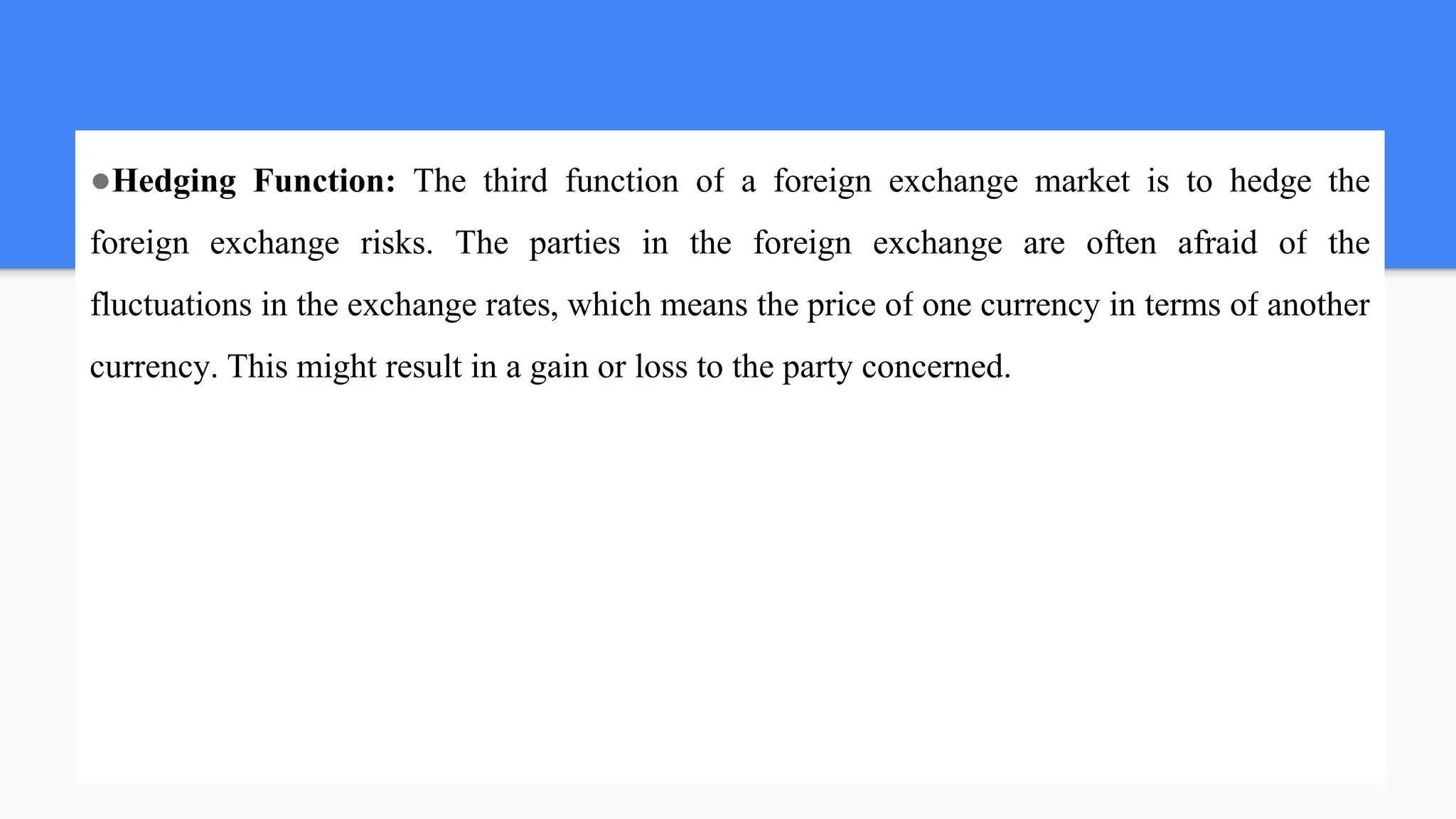 Functions of Foreign Exchange Market.pptx