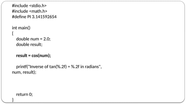 Detailed concept of function in c programming | PPT