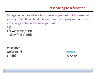 Using Functions in PYTHON Computer Science CLASS 12 CBSE | PPTX