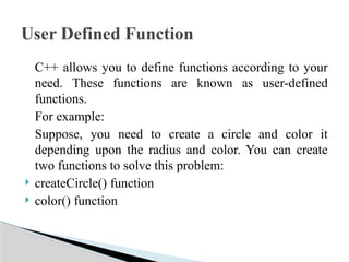 Function Definition Computer Functions related . | PPTX