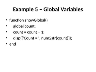 Num2str Example Functions-in-MatLAB-15102025-111445am.pptx