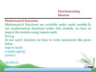 cbse class 12 Python Functions2 for class 12 .pptx