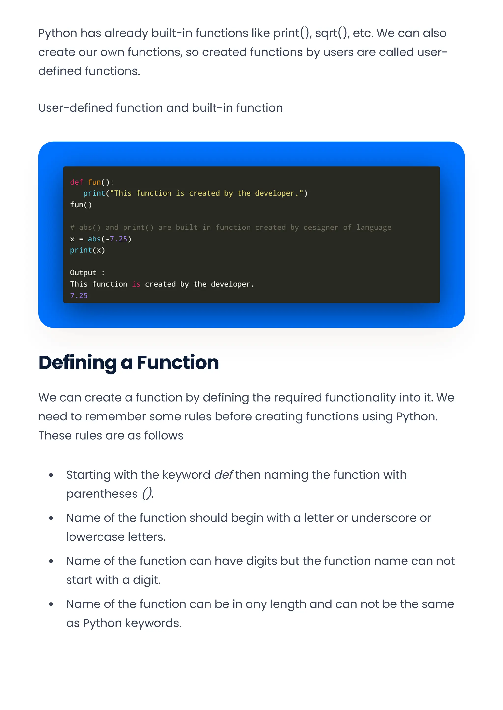 Functions and Arguments in Python | PDF