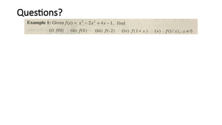Functions and Limits (Lecture no.1).pptx