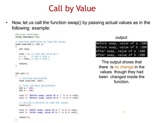 Functions and modular programming.pptx | Programming Languages | Computing