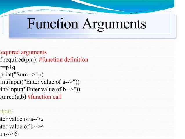 Functions and Modules.pptx | Web Development | Internet