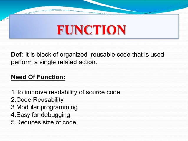 Functions and Modules.pptx | Web Development | Internet