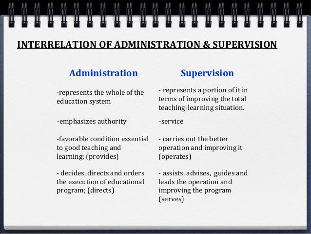 what is administrative function in education