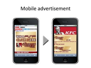 Mobile advertisement
 