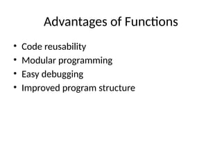 Functions, Classes and Objects in C++.pptx