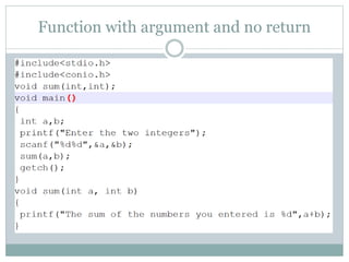 Functions in C | PPT
