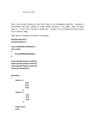 Functions in c++ | DOCX | Web Development | Internet