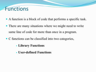 Functions in c | PPTX | Web Development | Internet image.