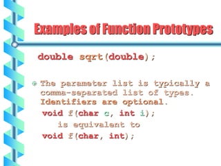 Functions in c | PPT
