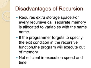 Functions in c language | PPT