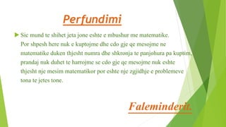 Funksionet ne jeten e perditshme | PPTX