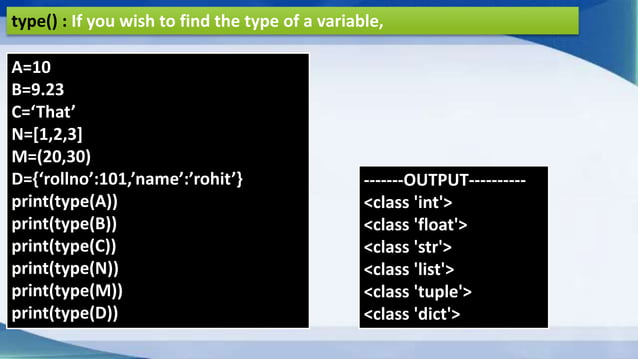 INTRODUCTION TO FUNCTIONS IN PYTHON | PPTX
