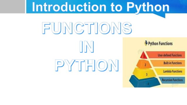 functions notes.pdf python functions and opp | PPT