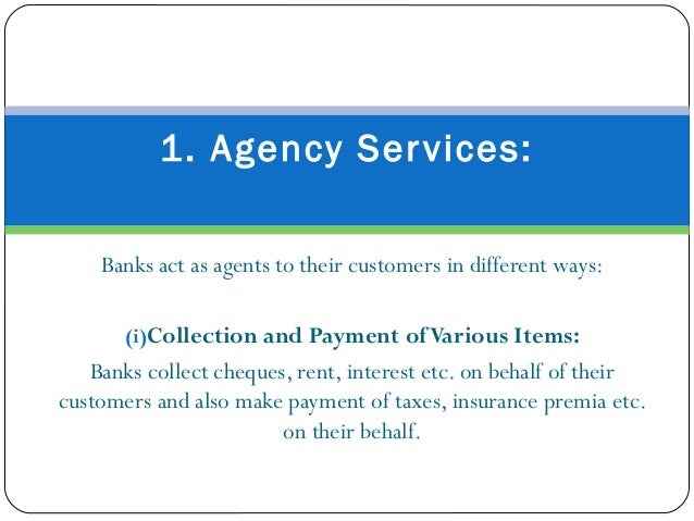 Functions Of Commercial Banks