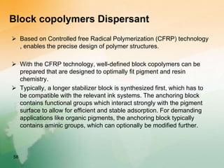 Functions of dispersing additives in ink | PPTX