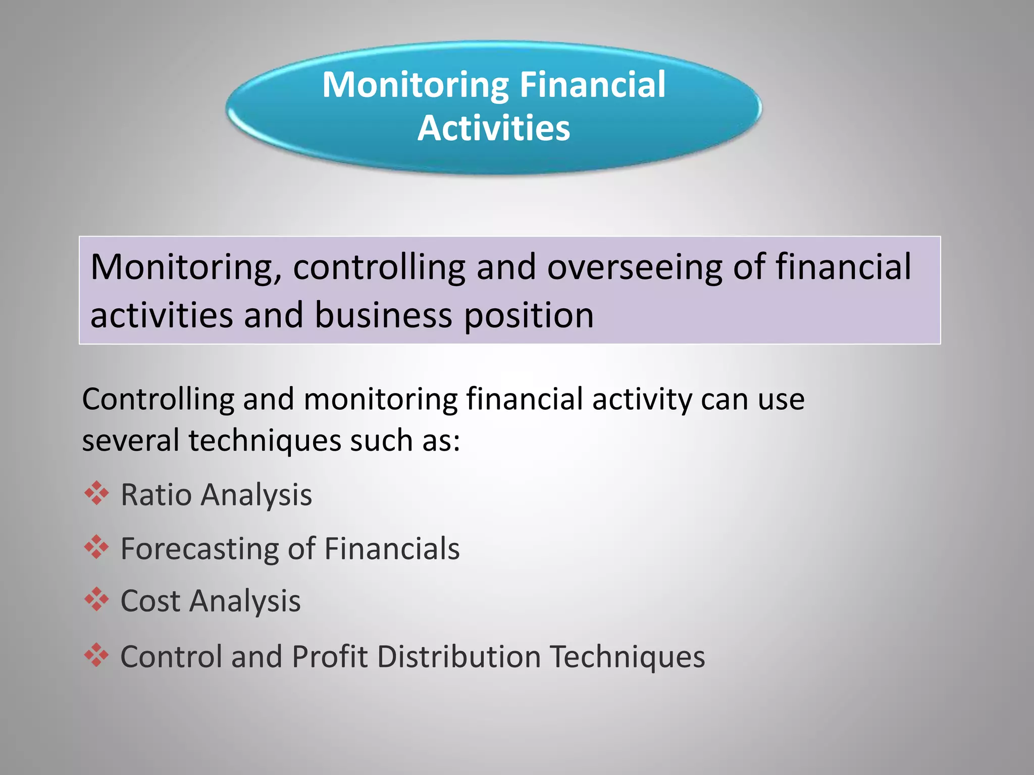 Functions of financial management | PPTX | Stocks and Bonds | Personal ...