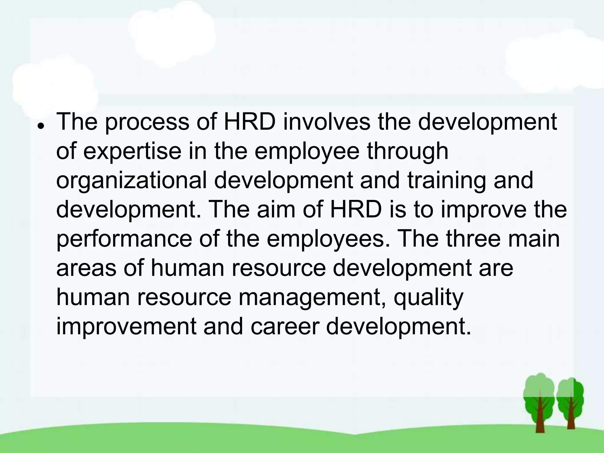 Functions of Human Resource Development | PPTX