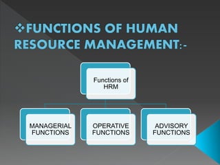 Functions of hrm | PPTX
