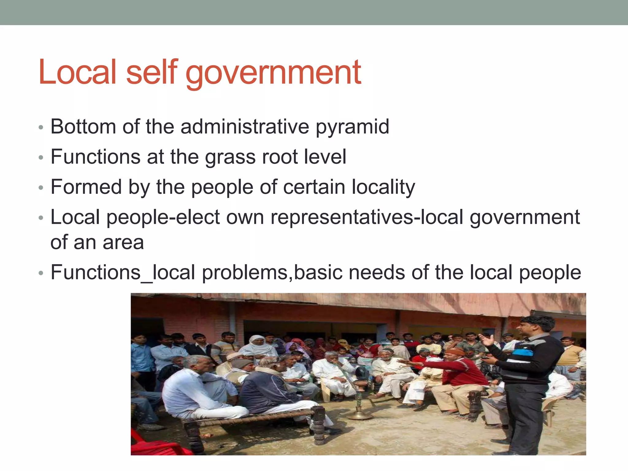 Functions of local government | PPTX
