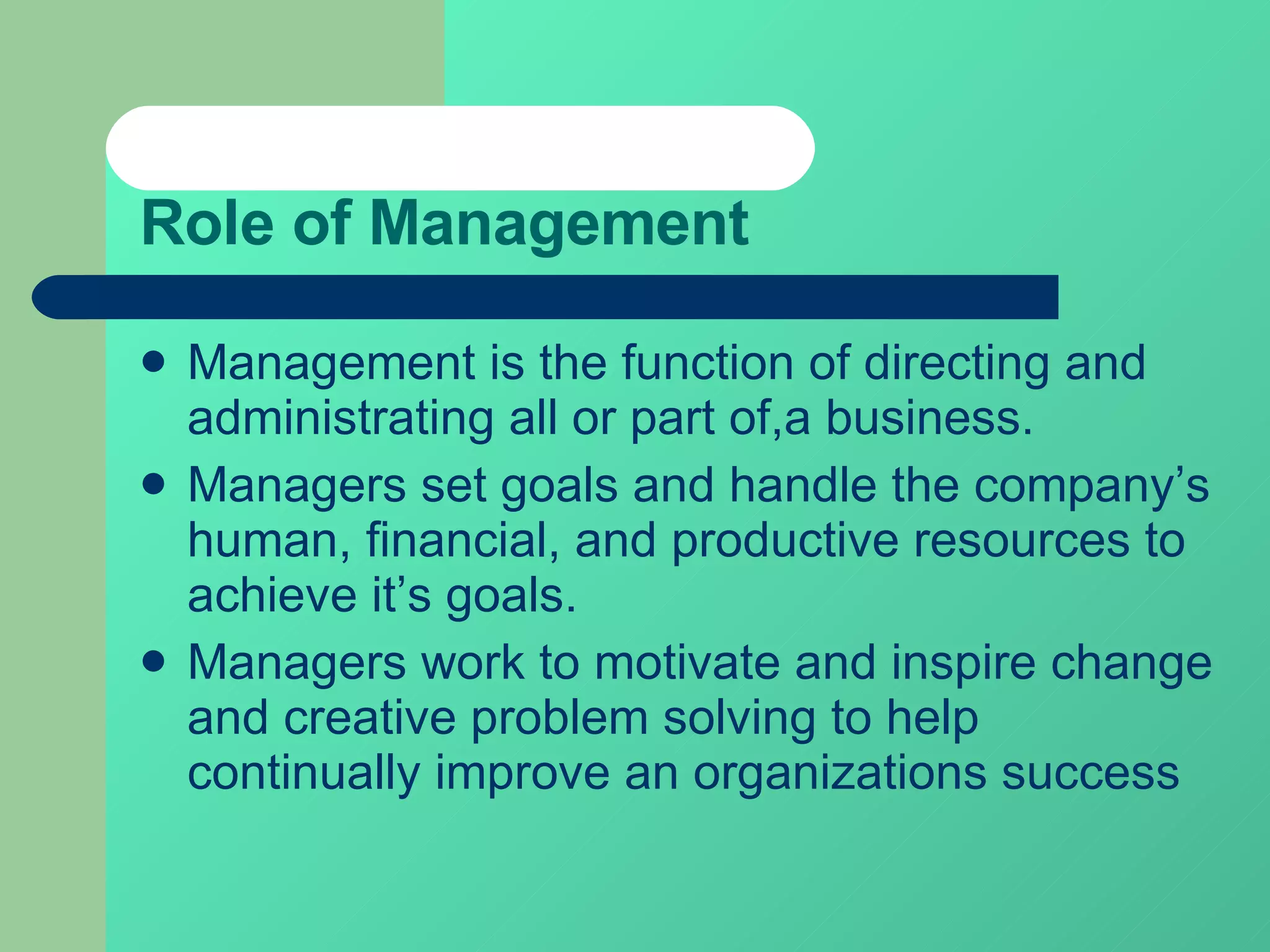 Functions Of Management | PPT | Human Resources | Business