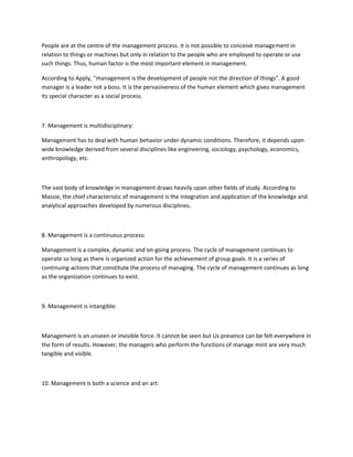 Functions of management | PDF