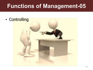 Functions of management | PPTX