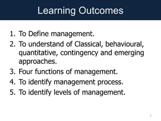 Functions of management | PPTX