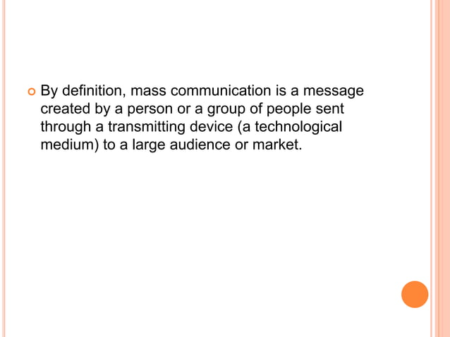 Functions of mass media | PPTX | Media Industry | Industries