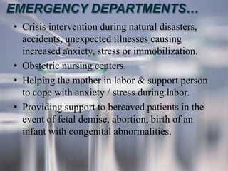 Functions Of Mental Health Nurse In Various Settin Gs