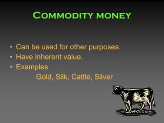 Functions Of Money | PPT