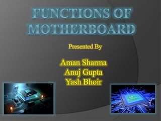 Presented By
Aman Sharma
Anuj Gupta
Yash Bhoir
 