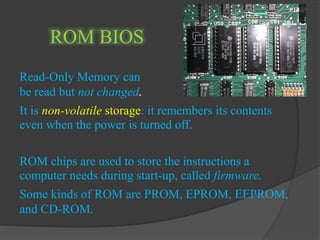 Functions of motherboard | PPTX